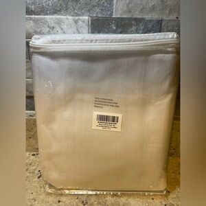 New White Blackout Out‎ Curtains 2 Panels Size 52 X 84 By Pure fit